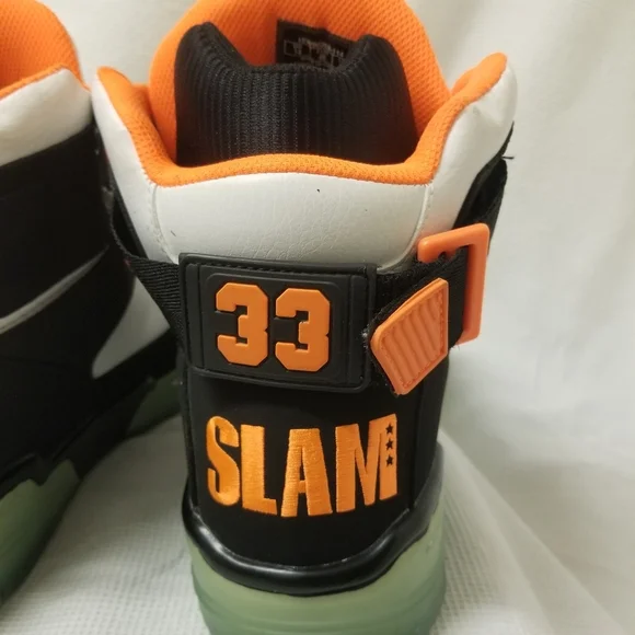 NWOT Rare Patrick Ewing Slam Dunk Magazine Black Orange White - Picture 12 of 16